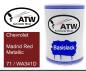 Preview: Chevrolet, Madrid Red Metallic, 71 / WA341D: 500ml Lackdose, von ATW Autoteile West.